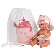 Llorens: Bebita Neugeborenes 26cm Puppe im Sack