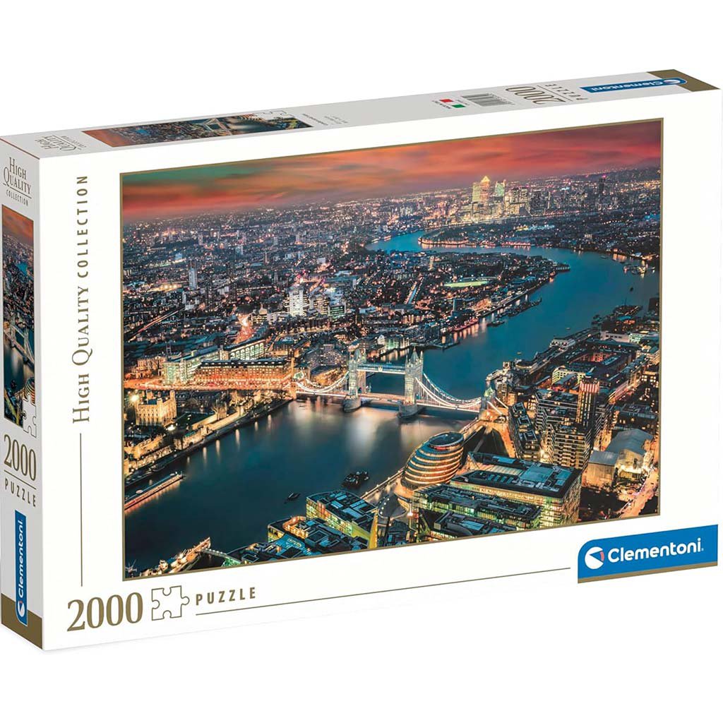 Luftaufnahme von London HQC 2000-teiliges Puzzle - Clementoni