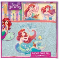 Luna: Disney Prinzessinnen - Ariel Schreibset in PVC-Tasche