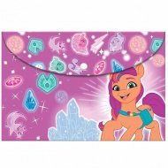 Luna: Mein kleines Pony Druckknopf Kunststoff-Dokumentenmappe im A4-Format