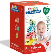 Lustige Fahrzeuge Stapelgeschicklichkeitsspiel für Babys - Clementoni Baby