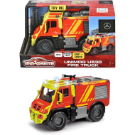 Majorette: Unimog U530 Metall-Feuerwehrauto mit Licht und Sound - Simba Toys