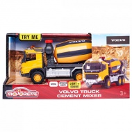 Majorette: Volvo Betonmischer mit Licht und Sound 19cm - Simba Toys