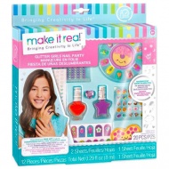 Make it Real: Schönheit-Set mit glitzernden Nägeln