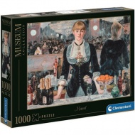 Manet: Eine Bar in den Folies-Bergère Museum HQC Puzzle 1000 Teile - Clementoni