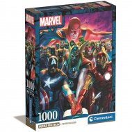 Marvel: Die Rächer 1000-teilige Compact-Puzzle 50x70cm - Clementoni