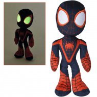 Marvel: Erstaunliche Freunde - Spider-Man Miles Morales Plüschfigur mit leuchtenden Augen im Dunkeln 25cm