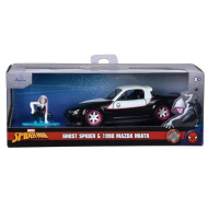 Marvel Ghost Spider Figur und 1990 Mazda Miata Automodell 1/32 - Simba Toys