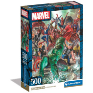 Marvel-Heldenkampf 500-teiliges Puzzle - Clementoni