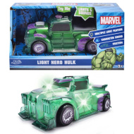 Marvel: Light Hero Hulk Charakterfahrzeug mit Licht- und Soundeffekten - Jada Toys