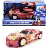 Marvel: Light Hero Iron Man Fahrzeug mit Licht- und Soundeffekten - Jada Toys