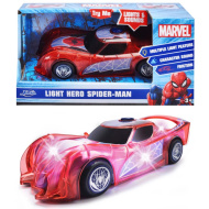 Marvel: Light Hero Spider-Man Charakter Fahrzeug mit Licht- und Soundeffekten - Jada Toys