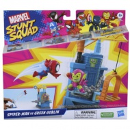 Marvel Stunt Squad: Spider-Man vs. Grüner Kobold Abschussspiel-Set - Hasbro