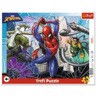 Marvel: Tapferer Spider-Man 25-teiliges Rahmenpuzzle - Trefl