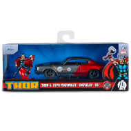 Marvel Thor Figur und 1970 Chevrolet Chevelle SS Automodell 1/32 - Simba Toys