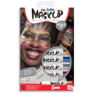 MaskUp Metallic 6-teiliges Gesichtsmalset - Carioca