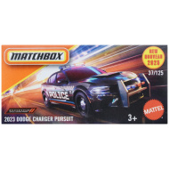 Matchbox: 2023 Dodge Charger Pursuit Spielzeugauto im Pappkarton 1/64 - Mattel