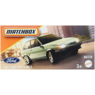 Matchbox: Ford Fiesta MK 2 Modellauto im Pappkarton 1983 1/64 - Mattel