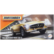 Matchbox: Pappschachtel 1963 Mercedes-Benz 230 SL Spielzeugauto 1/64 - Mattel