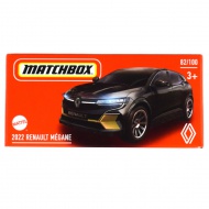 Matchbox: Pappschachtel 2022 Renault Mégane Spielzeugauto 1/64 schwarz - Mattel