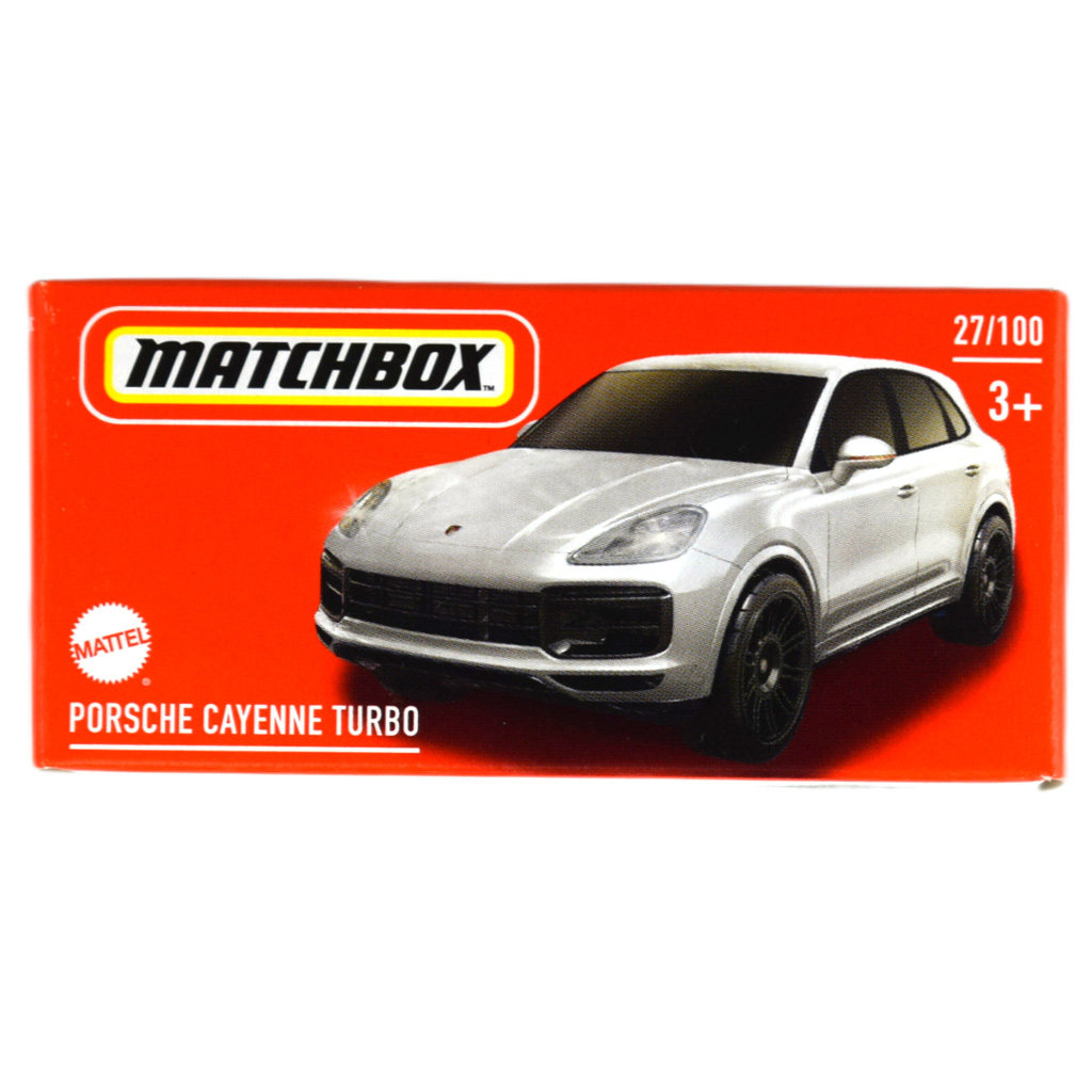 Matchbox: Porsche Cayenne Turbo Spielzeugauto im Pappkarton 1/64 - Mattel