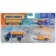 Matchbox: Rapids Resque Auto mit Anhänger Set 1/64 - Mattel