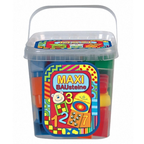 Maxi Blocks Bausteine im Kasten - D-Toys