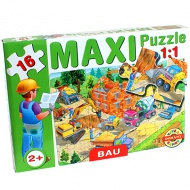 Maxi-Puzzle Bauarbeiten - D-Toys