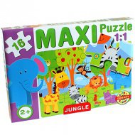 Maxi-Puzzle mit Dschungeltieren - D-Toys