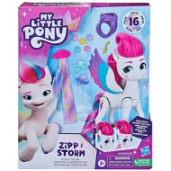 Mein kleines Pony: Der Stil der Sonne - Zipp Storm 16-teiliges Figurenset mit Aufklebern und Zubehör - Hasbro