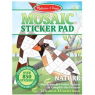 Melissa &amp; Doug: Natur-Mosaik-Aufkleberbuch