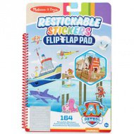 Melissa &amp; Doug: Paw Patrol Abenteuer-Bucht wiederverwendbares Stickerbuch