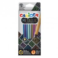 Metallic 12er-Set Kohlestifte - Carioca