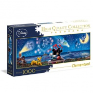 Mickey &amp; Minnie Maus Panorama 1000 Teile Puzzle - Clementoni