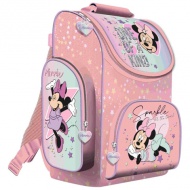 Minnie Maus rosa anatomischer Schulranzen, Rucksack 35x25x15cm