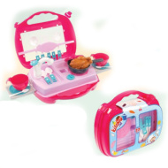 Mochtoys: Tragbare Miniküche 22-teiliges Set