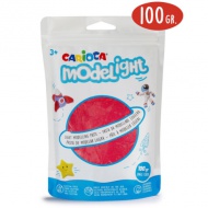 Modelight 100g roter Knetmasse - Carioca