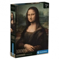 Mona Lisa Museum Collection 1000-teiliges Puzzle mit Poster - Clementoni