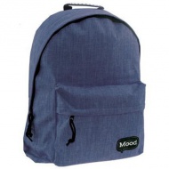 Mood: Blauer Sigma Schulranzen, Rucksack 30x15x40cm