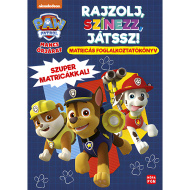 Móra: Paw Patrol - Zeichne, male, spiele! Beschäftigungsbuch mit Aufklebern und super Stickern