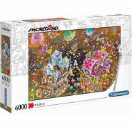 Mordillo Der Kuss Puzzle 6000 Teile - Clementoni