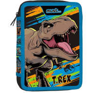 Must - Jurassic World: T-Rex doppelstöckiges Federmäppchen 15x21cm