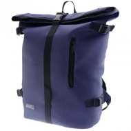 Must: Blauer ergonomischer Schulranzen, Rucksack mit Schnallen 30x12x52cm