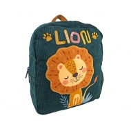 Must: Löwen-Rucksack 27x10x31 cm