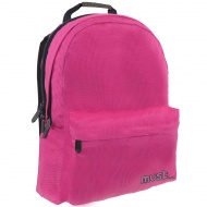 Must: Pink Monochrome RipStop Schultasche, Rucksack 32x17x42cm