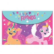 My Little Pony Unique Friends Druckknopf-Mappe im A4-Format