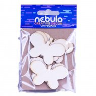 Nebulo: Schmetterlings-Karton-Dekoration 6er-Set