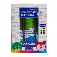 Nebulo: Tempera-Set mit Applikator 6x45ml