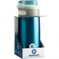 Nebulo: Wabo blauer Stahlthermos 350ml