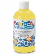 Neongelbe Temperafarbe 500ml - Carioca